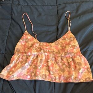 Wilfred Pink Floral Tank Top